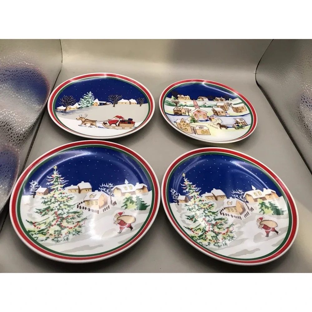 Artmark 1986 Set Of 4 6 1/2